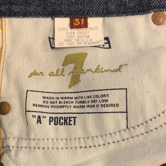7 For All Mankind Jeans - Picture 5 of 6